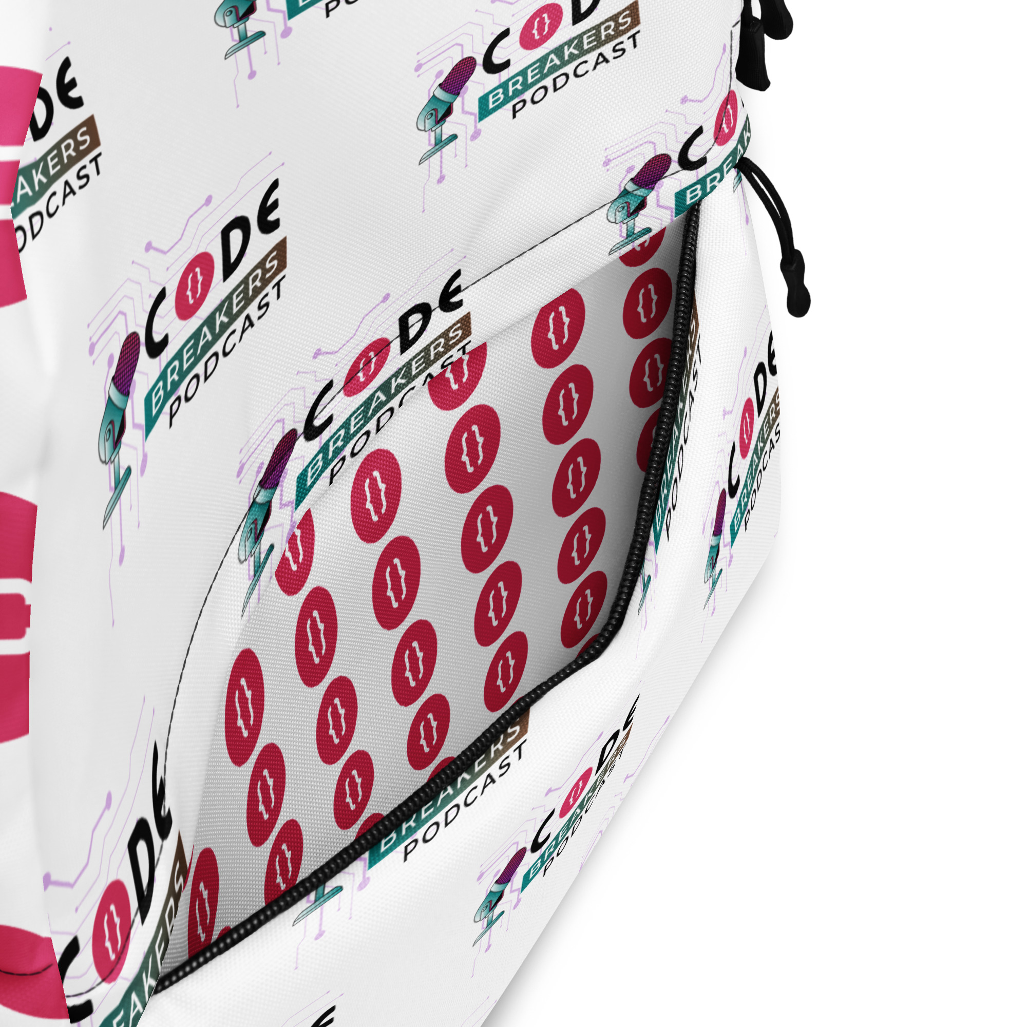 Code Breakers Logo Backpack - Image 3